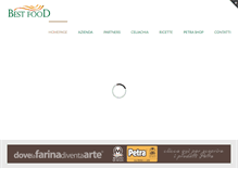 Tablet Screenshot of bestfooditalia.com